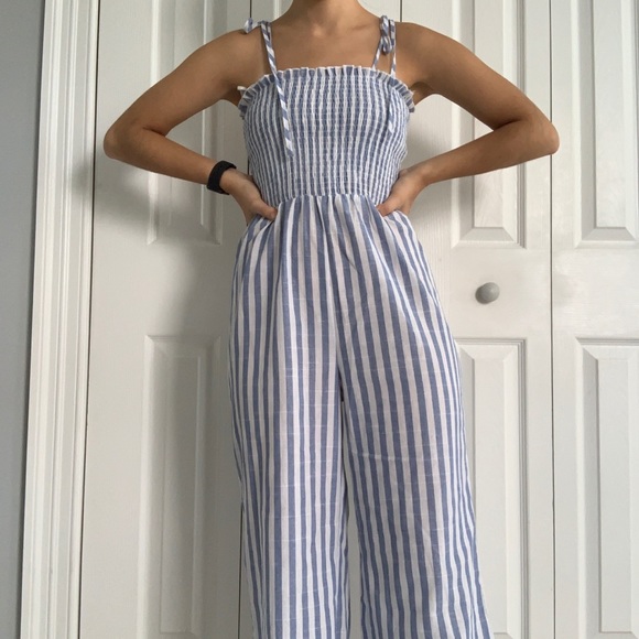 Pants - Stripped Romper